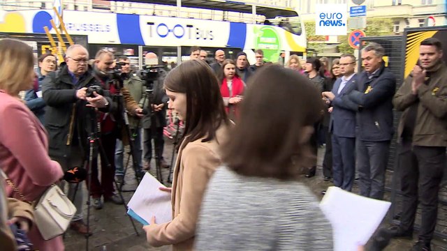 Yellow Ribbon exhibition in Brussels depicts Ukrainian resistance against Russia