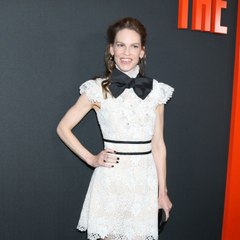Hilary Swank is "on cloud nine" after giving birth to twins with her husband Philip Schneider
