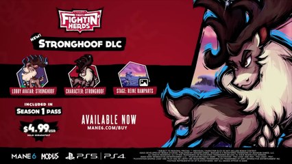 Them's Fightin' Herds Stronghoof Release Trailer PS