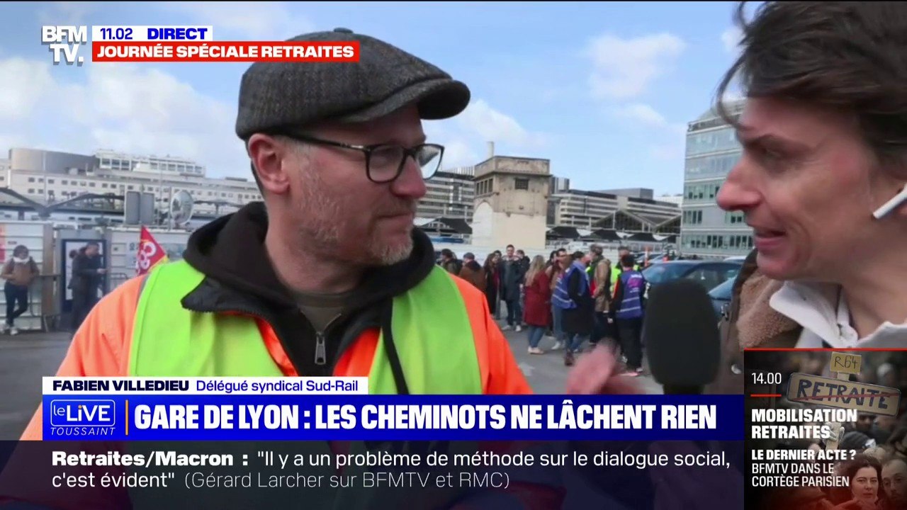 Fabien Villedieu (Sud-Rail): "On sait que le 1e...