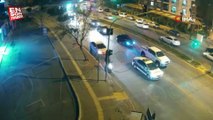 Mersin'deki trafik kazaları KGYS kameralarında