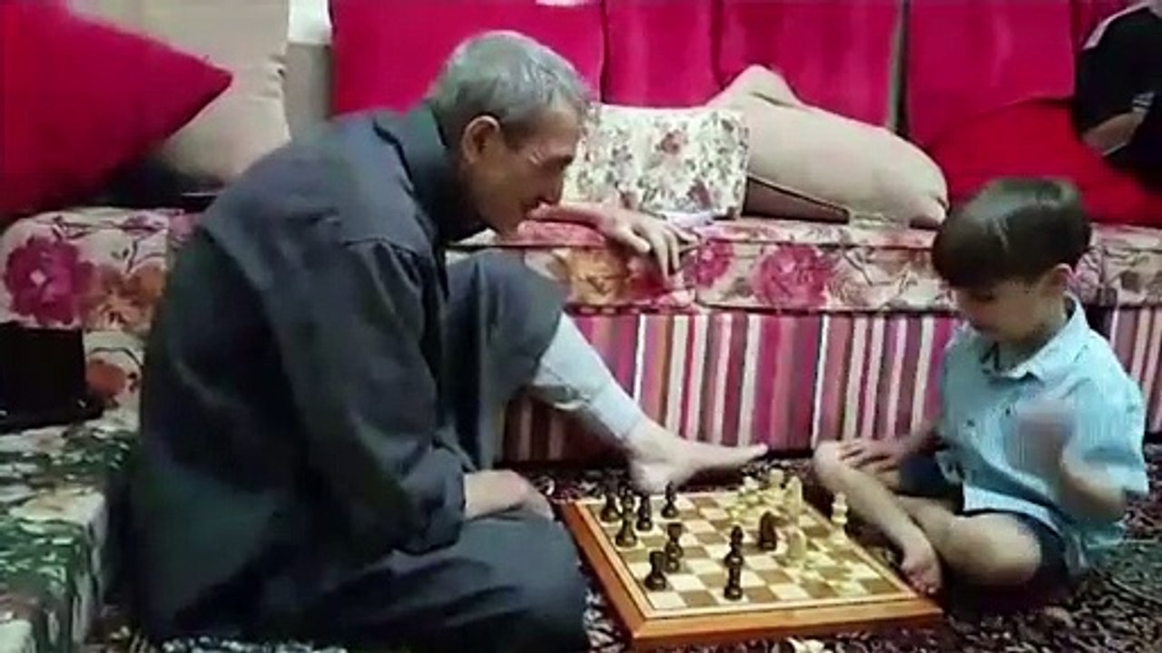 11-year-old Syrian refugee makes chess history...