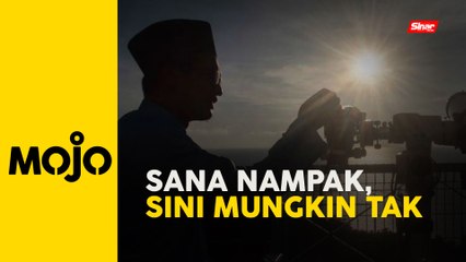 Descargar video: 1 Syawal: Kenampakan anak bulan antara negara tidak sama