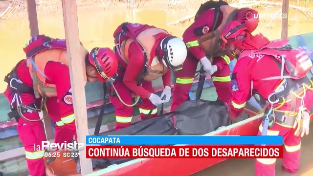 Cuarto día de búsqueda de dos desaparecidos: Piden ayuda para que personas se desplace por agua