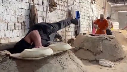 Legendary SAMARKAND breads. 15 000 loaves a day. How to make bread