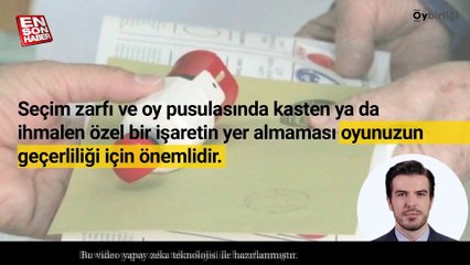 Oy Birliği Platformu'nun yapay zeka asistanı müşahit eğitimlerine başladı