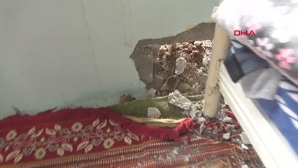 EVLERİNE YILDIRIM DÜŞTÜ; 'BOMBA ATILDI SANDIK' DEDİ