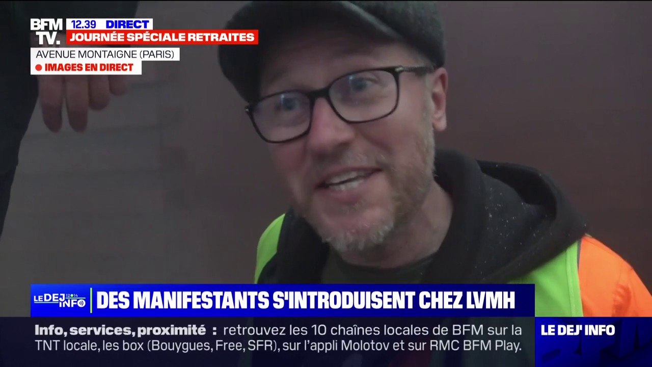 Fabien Villedieu (Sud-Rail) au gouvernement: "Vous cherchez de l'argent pour financer les retraites, prenez-le dans les poches des milliardaires, à commencer par Berard Arnault'