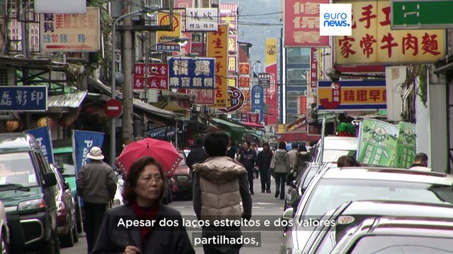 Como se relaciona a UE com Taiwan, que não reconhece como Estado?