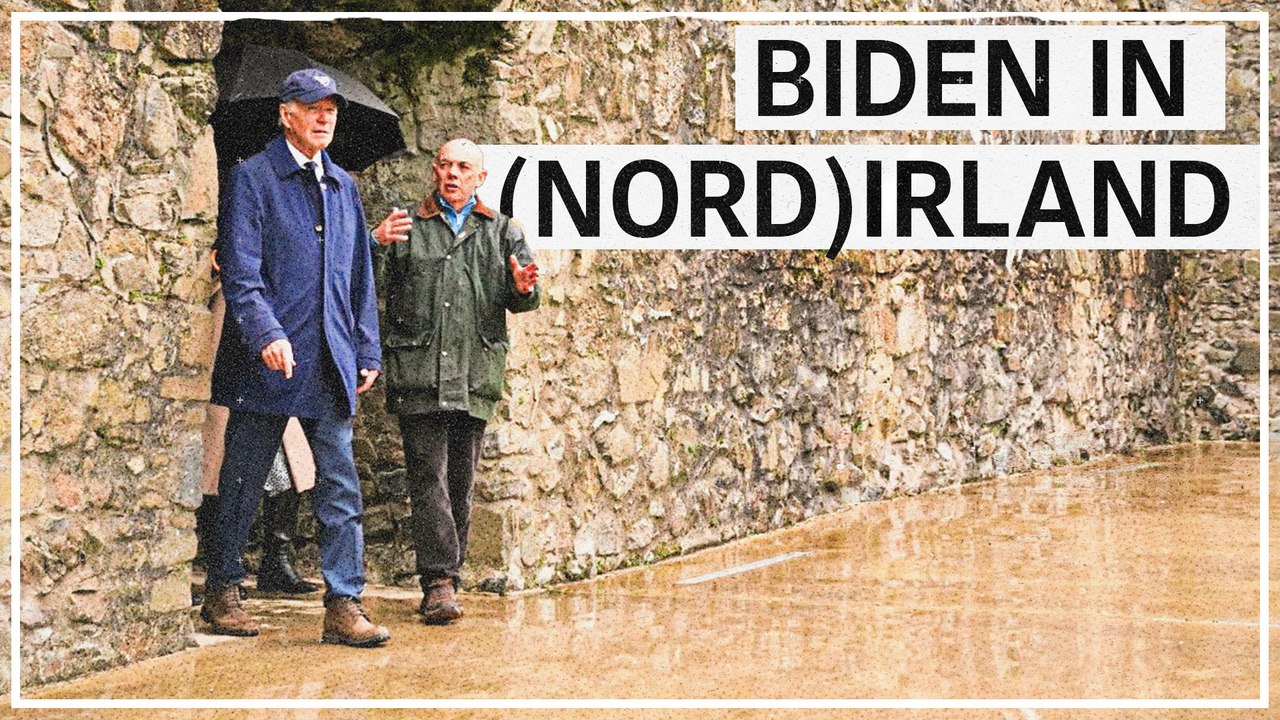 Biden wandelt in Irland auf den Spuren seiner Vorfahren