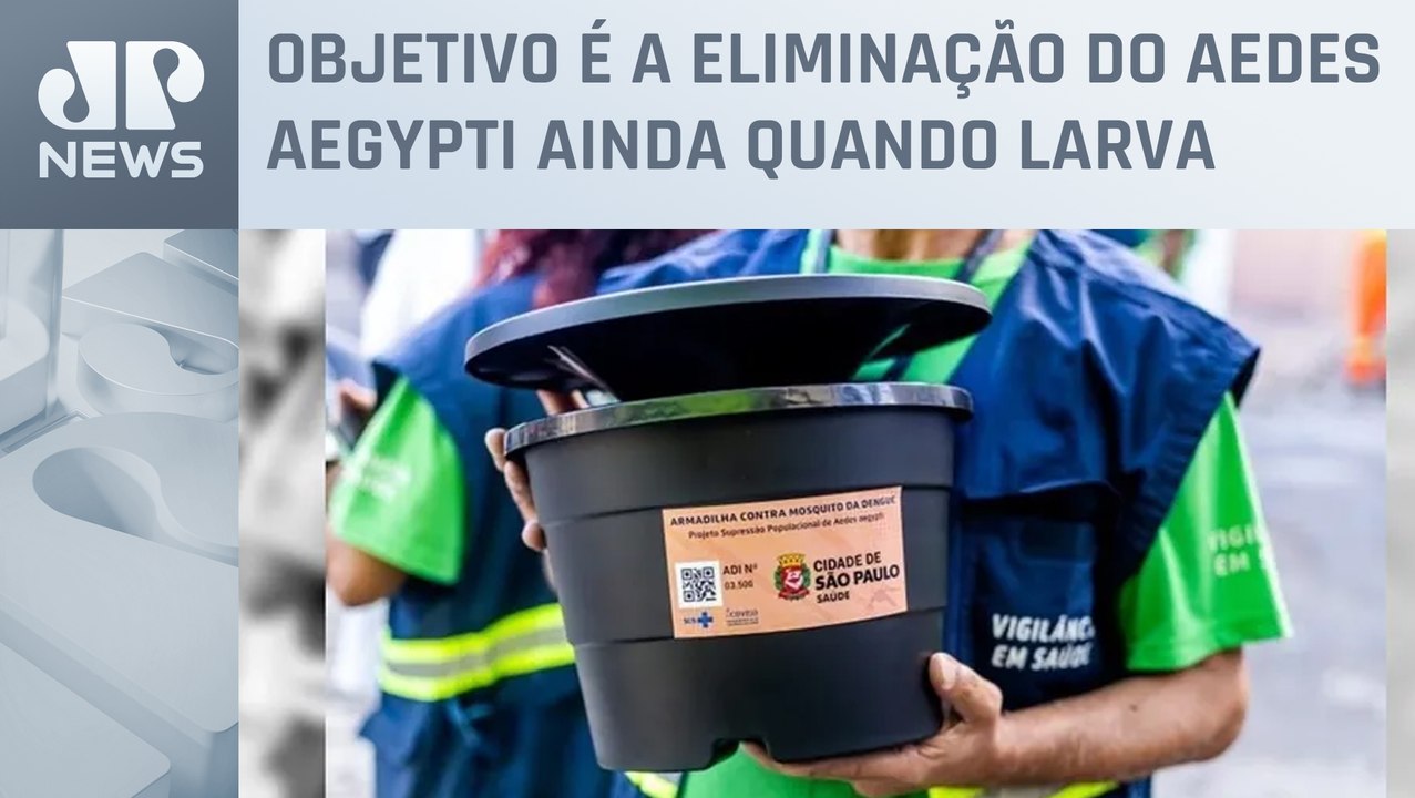 Armadilhas contra dengue serão instaladas na ci...