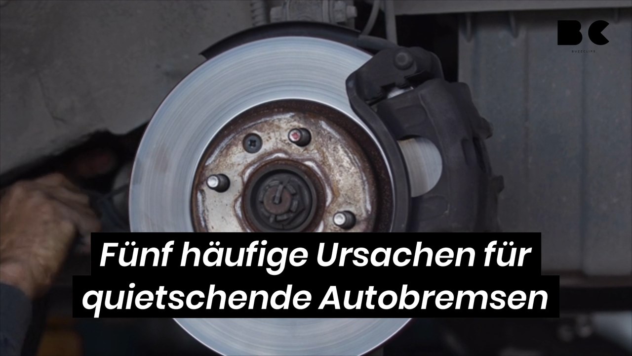 Fünf häufige Ursachen für quietschende Autobremsen