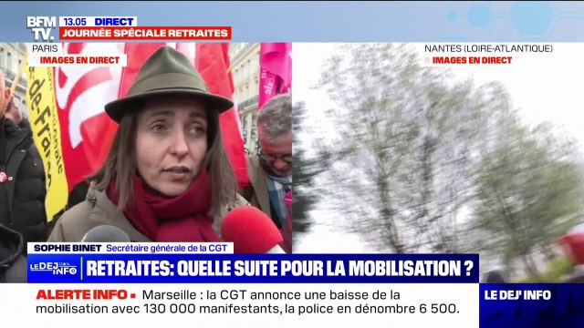 Sophie Binet (CGT) dénonce des malfaçons démocratiques et techniques dans la réforme des retraites