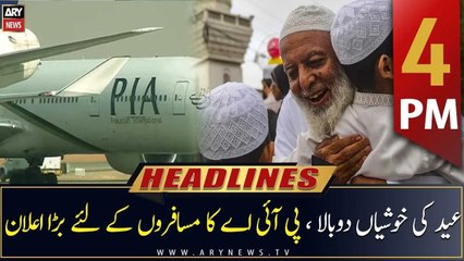 ARY News Headlines | 4 PM | 13th April 2023