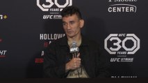 Former featherweight champion and current No. 2 ranked featherweight contender Max Holloway returns to take on No. 4 Arnold Allen