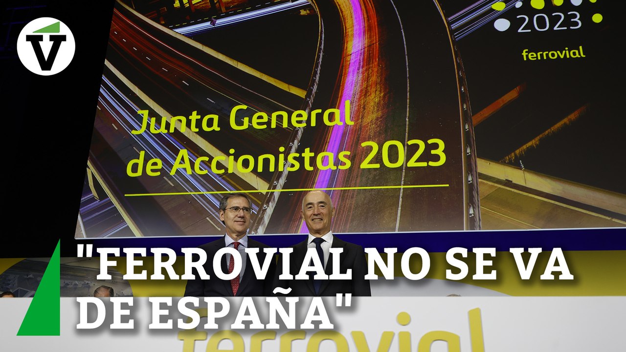 Del Pino apela a la "libertad en la UE" frente a los ataques del Gobierno a Ferrovial