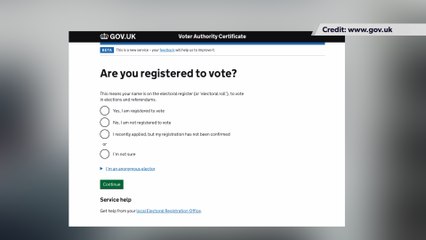 Local Government Elections: How to apply for a Voter Authority Certificate