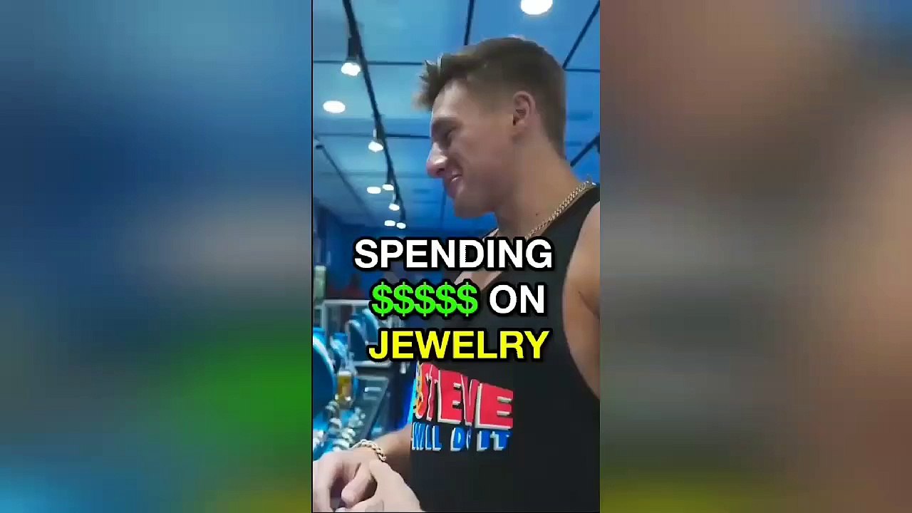 Steve Spent 60 Racks on Jewelry