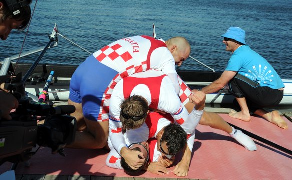 2010 World Rowing Championships - Lake Karapiro, NZL - Men's Quadruple Sculls (M4x) A-Final