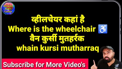 Learn How to Speak Hindi to Arabic Easily 🇸🇦