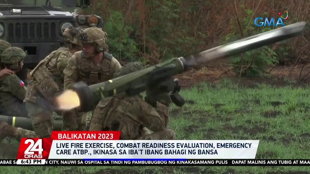 Live fire exercise, combat readiness evaluation, emergency care atbp., ikinasa sa iba't ibang bahagi ng bansa | 24 Oras