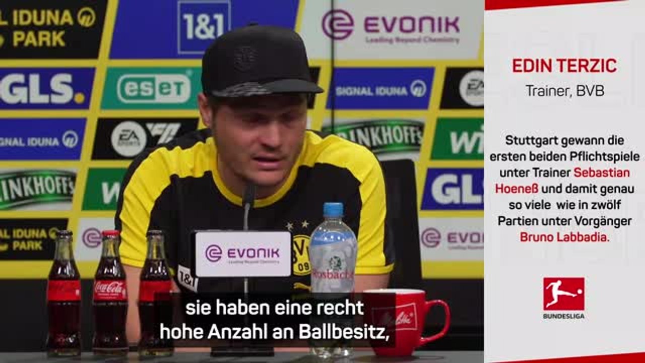 Terzic über Stuttgart: 'Keine typische Mannschaft“