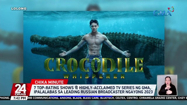 7 top-rating shows & highly-acclaimed TV series ng GMA, ipalalabas sa leading Russian broadcaster ngayong 2023 | 24 Oras