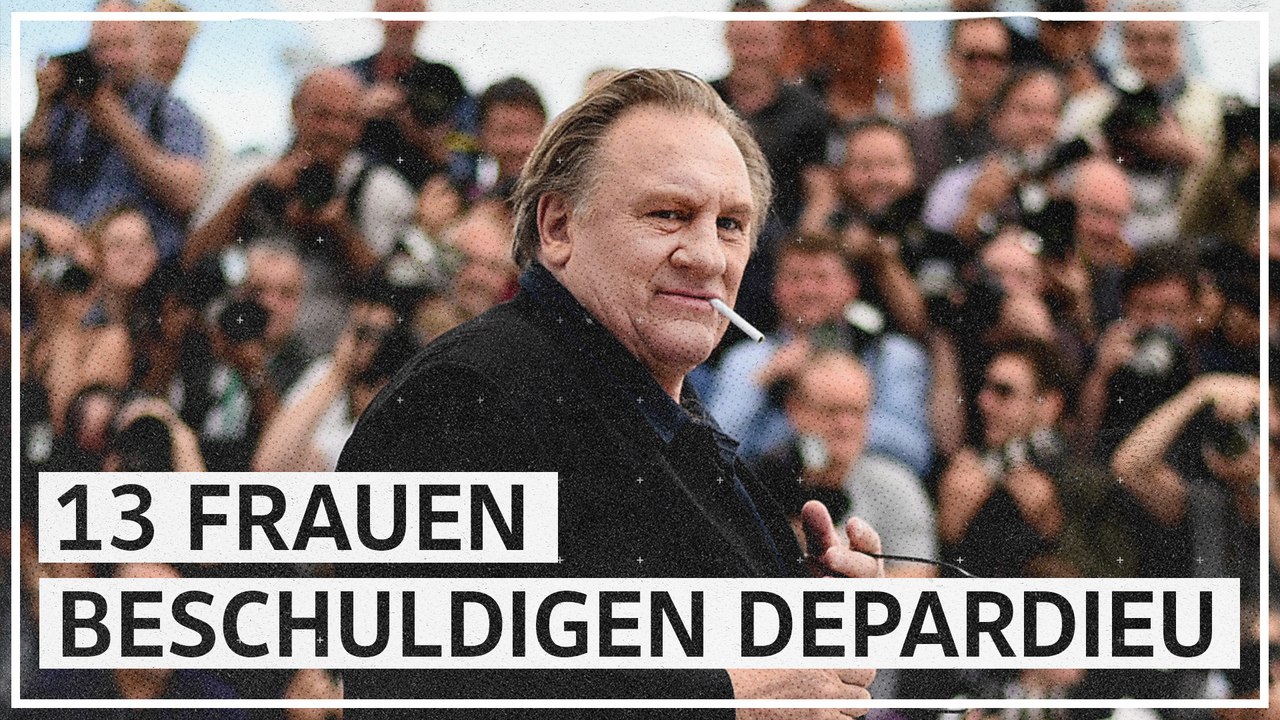 13 Frauen beschuldigen Gérard Depardieu der sexuellen Übergriffe
