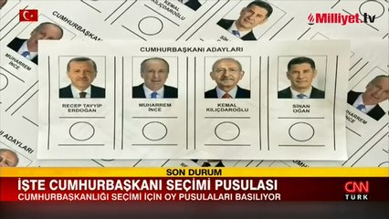 İşte 14 Mayıs oy pusulası