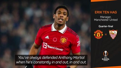 Look at the stats! Ten Hag defends Martial