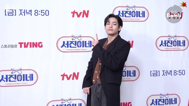 BANGTAN BOMB | Taehyung on Jinny's Kitchen Press Conference Variety Show Sketch ENG SUB | BTS 방탄소년단