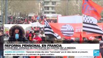 Informe desde París: inicia la duodécima jornada de manifestaciones contra reforma pensional