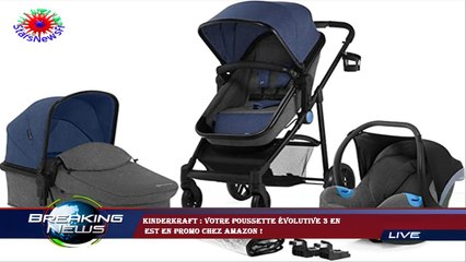 Kinderkraft : votre poussette évolutive 3 en  est en promo chez Amazon !