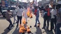 विरोध: भाजपा प्रदेशाध्यक्ष की गिरफ्तारी का विरोध