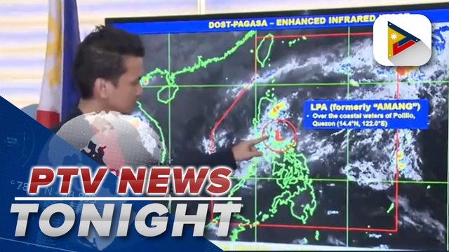 TD #AmangPH weakens into LPA