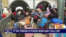 3.500 Penumpang Berangkat Mudik dari Stasiun Senen, PT KAI: Naik 2 Kali Lipat!