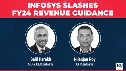 Infosys Slashes FY24 Revenue Guidance To 4-7%