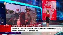 Carla Tello en America Noticias edicion mediodia preocupada por las intensas lluvias en el norte del Peru