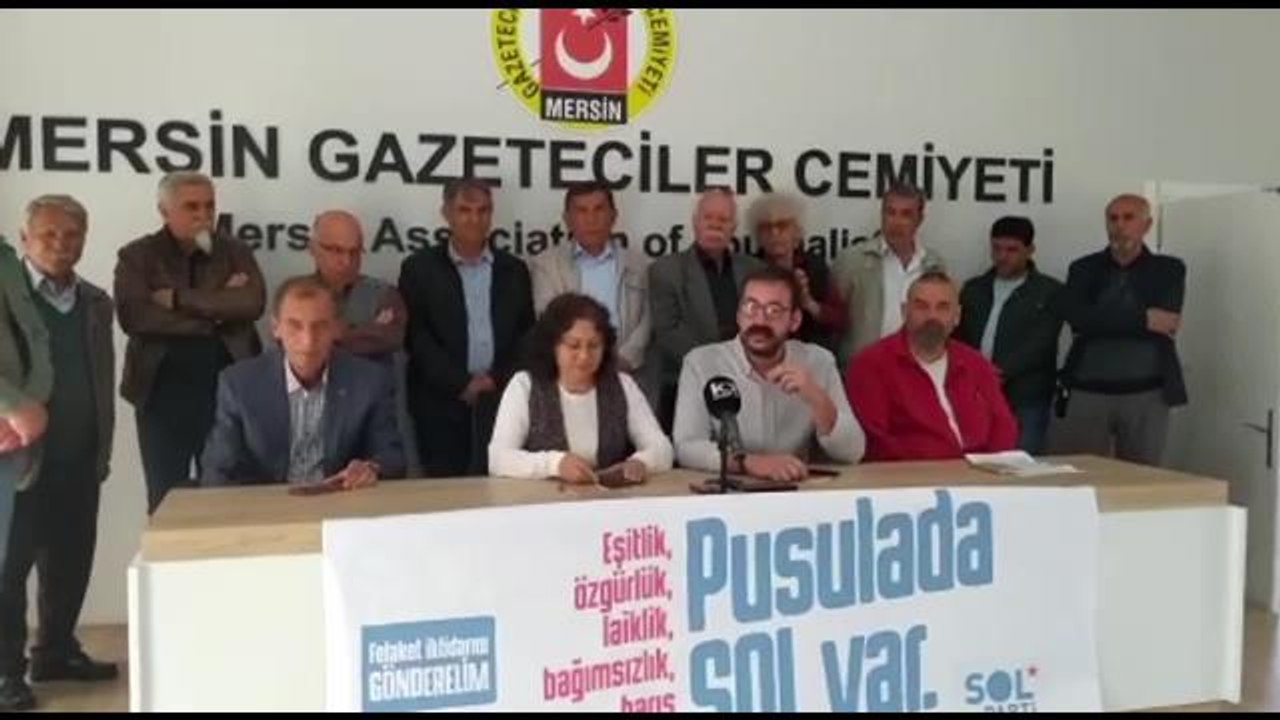 Sol Parti Başkanlar Kurulu Üyesi ve Mersin Milletvekili Adayı İlknur Başer: "Mersin'de Halkı Yoksulluğa Sürükleyen Kararların İmzacısı Birisi AKP...