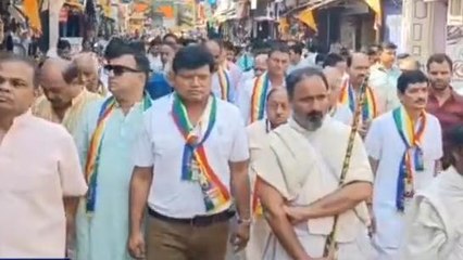 अलीराजपुर: त्रिदिवसीय महोत्सव के लिए मुनिश्री का मंगल प्रवेश,बड़ी संख्या में जुटे श्रद्धालु