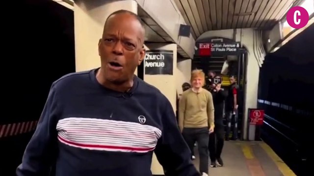 Dans le métro de New York, Ed Sheeran a surpris un fan de la meilleure des manières
