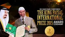 Dr Zakir Naik Conferred The King Faisal International Prize 2015 | Award Ceremony