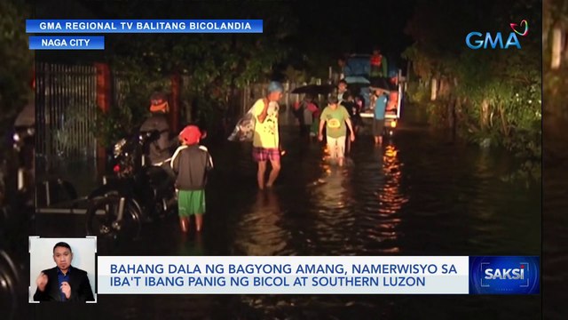 Bahang dala ng Bagyong Amang, namerwisyo sa iba't ibang panig ng Bicol at southern Luzon | Saksi