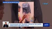 Pagawaan ng pekeng lisensya ng baril, sinalakay ng mga pulis | Saksi