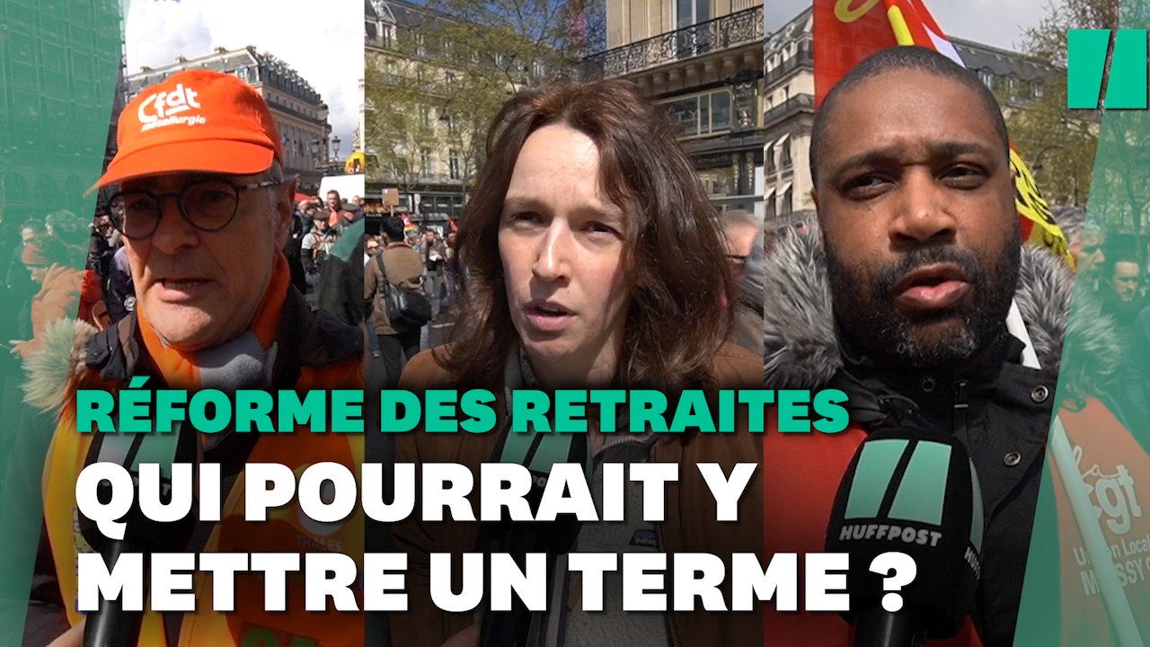 La rue ou les Sages ? On a demandé à ces manifestants qui devrait mettre un terme à la réforme des retraites