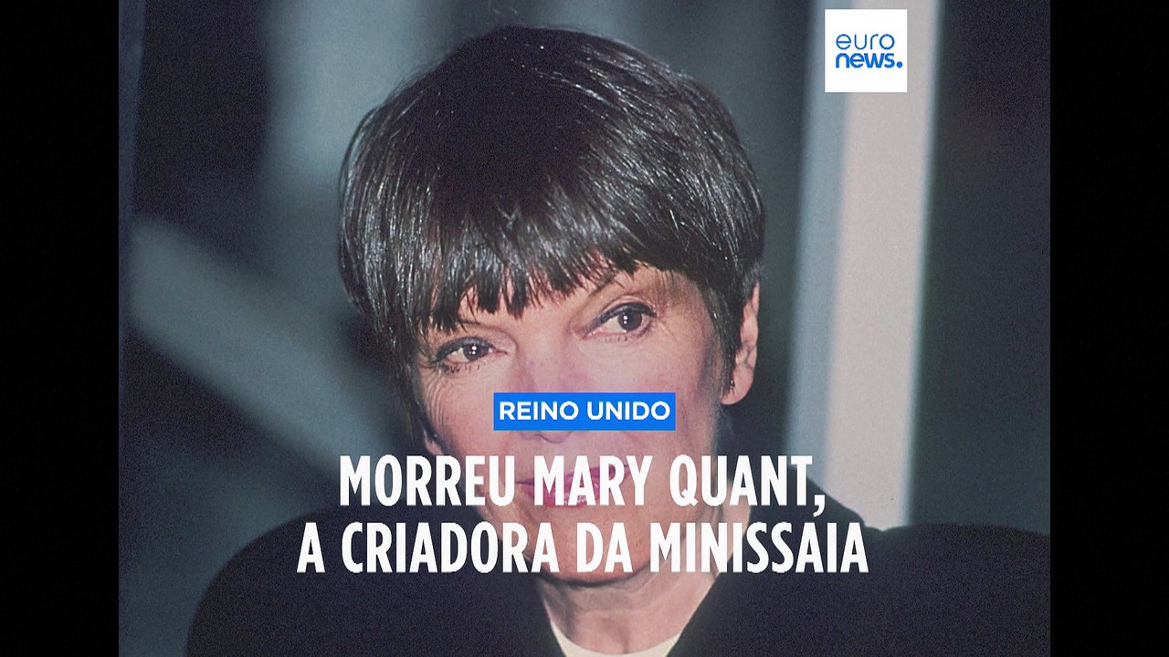Morreu Mary Quant, a criadora da minissaia