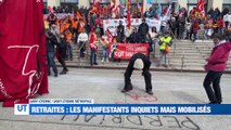 À la UNE : entre 3 800 et 15 000 manifestants à Saint-Etienne / Les éboueurs ont repris le boulot / Et puis Alain Blachon vole au secours de Christophe Galtier.