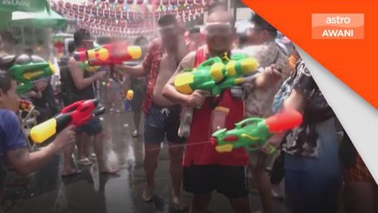 Pesta Songkran kembali gamat Bangkok