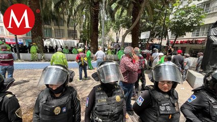 Batres aclara disputa por Plaza Giordano Bruno; alcaldía no cuenta con permisos de remodelación