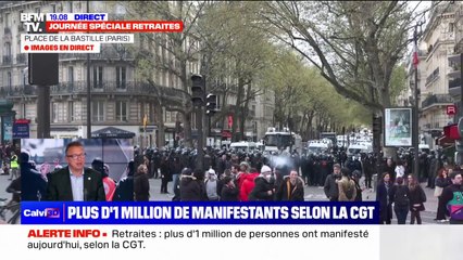 Cyril Chabanier, président de la CFTC: "On ne voit pas l'intersyndicale allait rencontrer le président de la République avant le 1er mai"